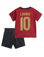 Belgie Romelu Lukaku #10 Domácí dres pro děti ME 2024 Krátký Rukáv (+ trenýrky)